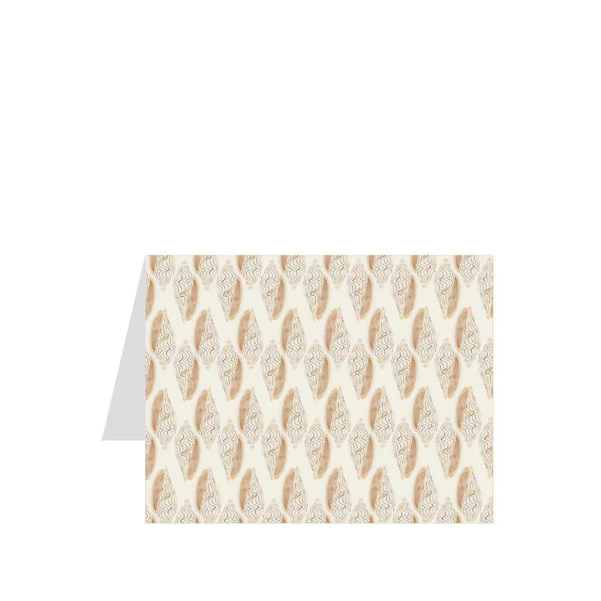 Seaside Treasure Taupe Greeting Cards, Set of 12 - Image 2