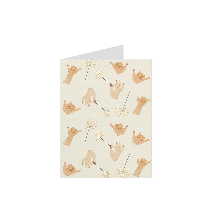 Shaka and Sparks Greeting Card