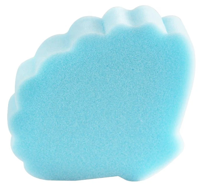 *Shell Bath Sponge, Blue