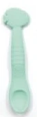 *Silicone Fish Spoon Set of 2, Limu & Sand