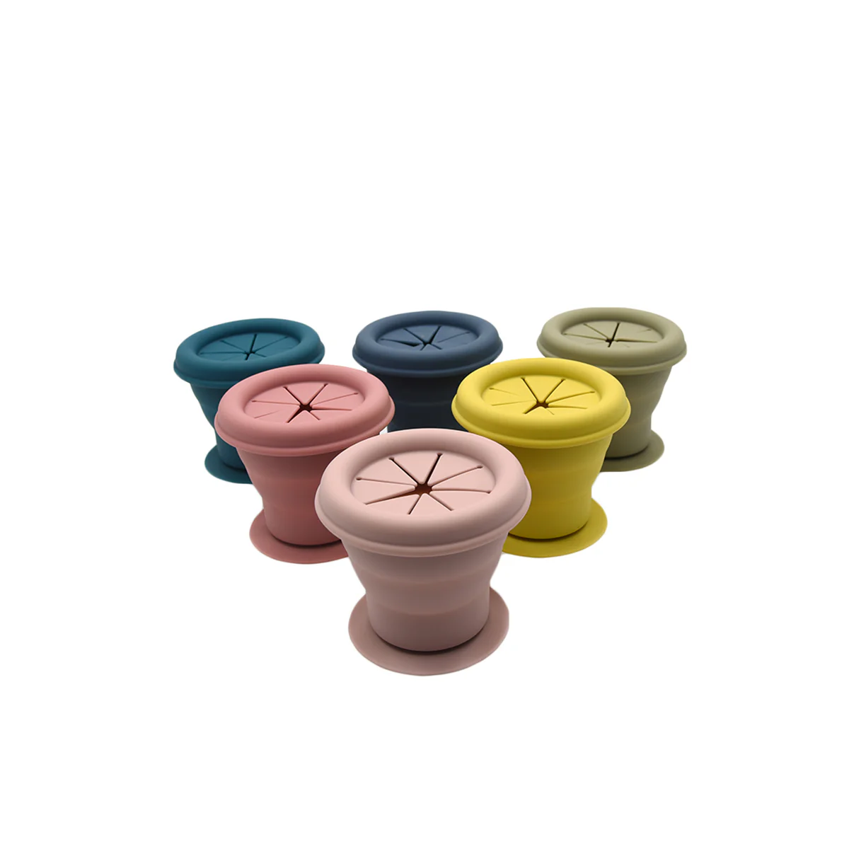 Silicone Snack Cup Cover, Hawaiian Rose - Image 2