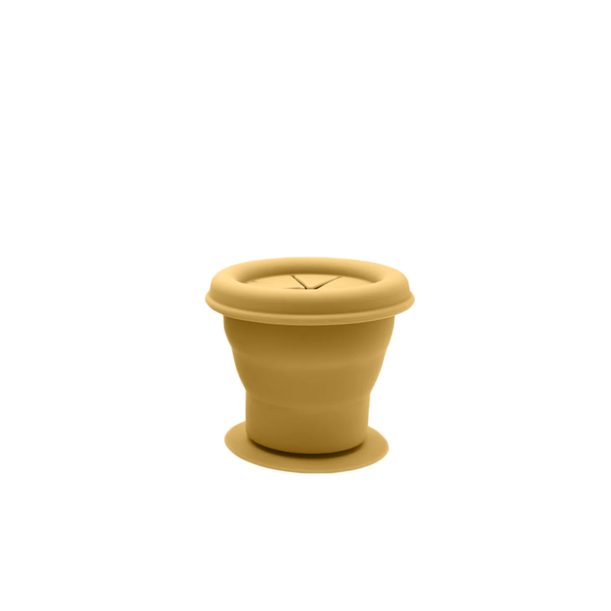 Silicone Snack Cup Cover, Pineapple