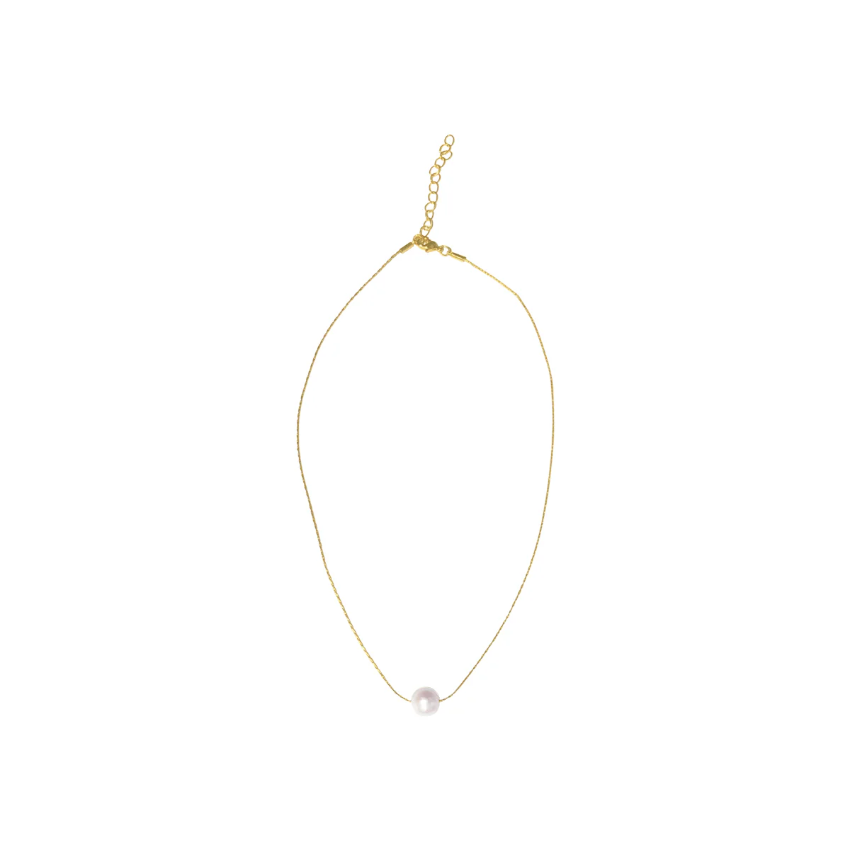 Single Pearl Necklace - Image 3