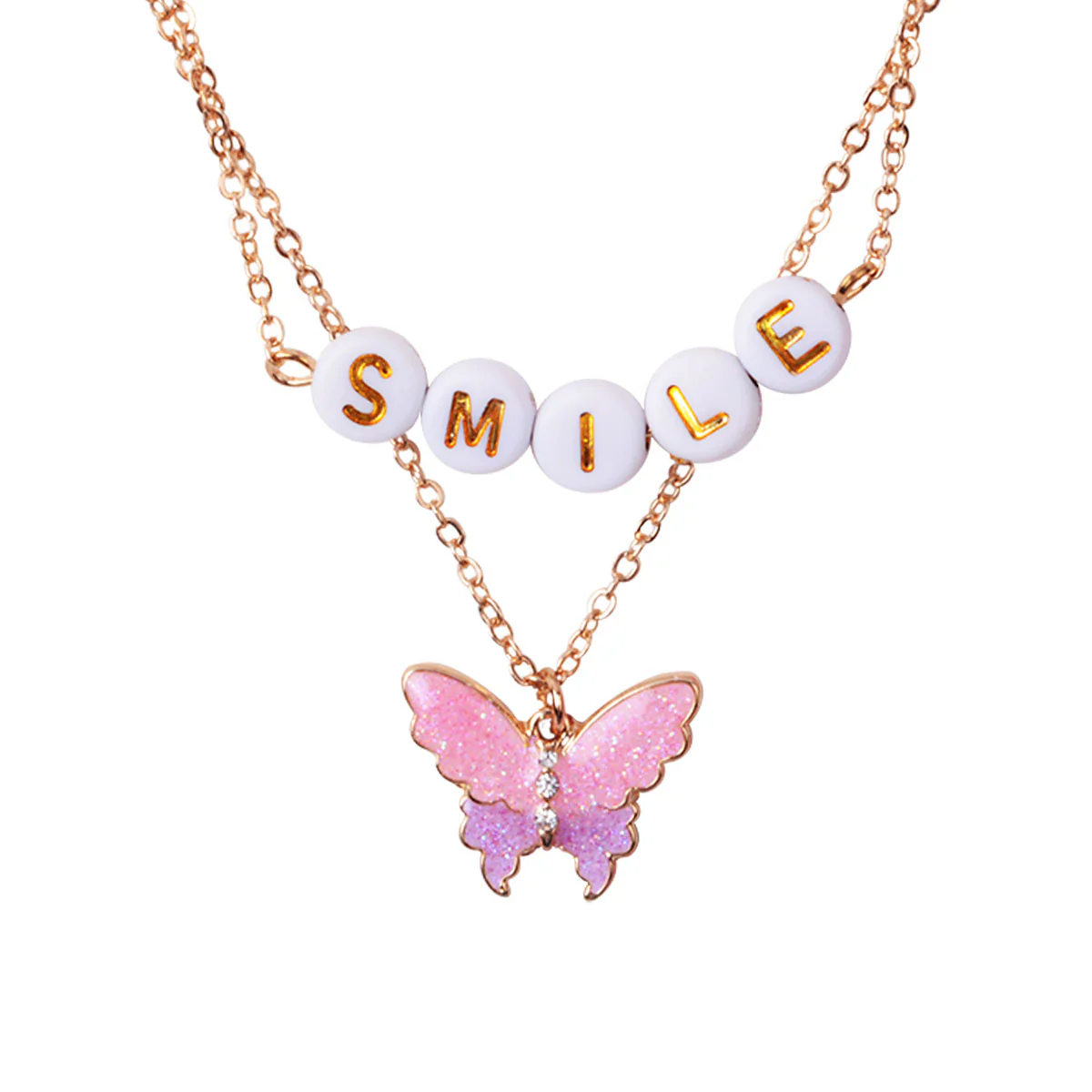 Smile Butterfly Jewelry Set