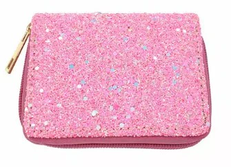 *Sparkling Glitters Wallet, Asstd - Image 6