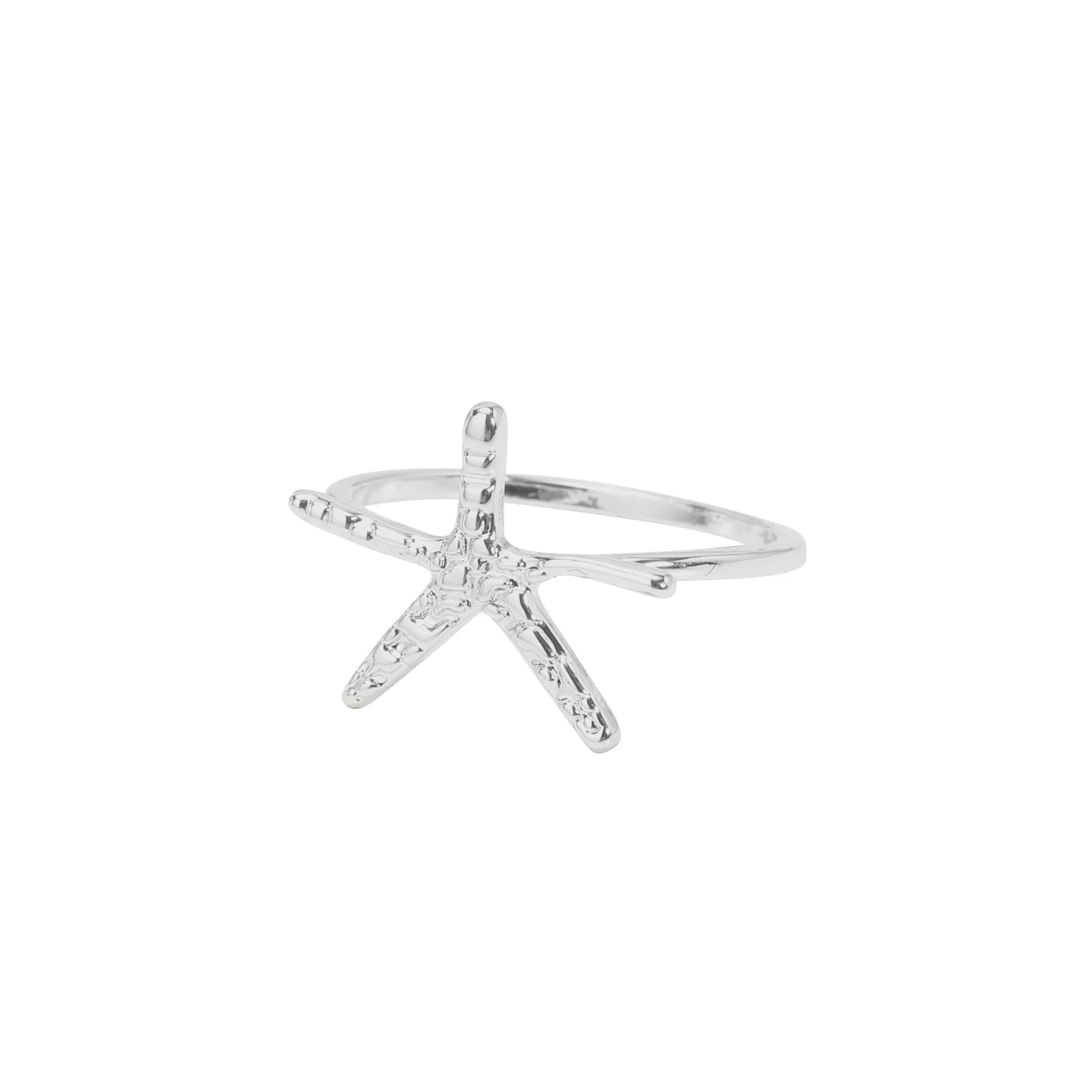 Starfish Ring, Silver
