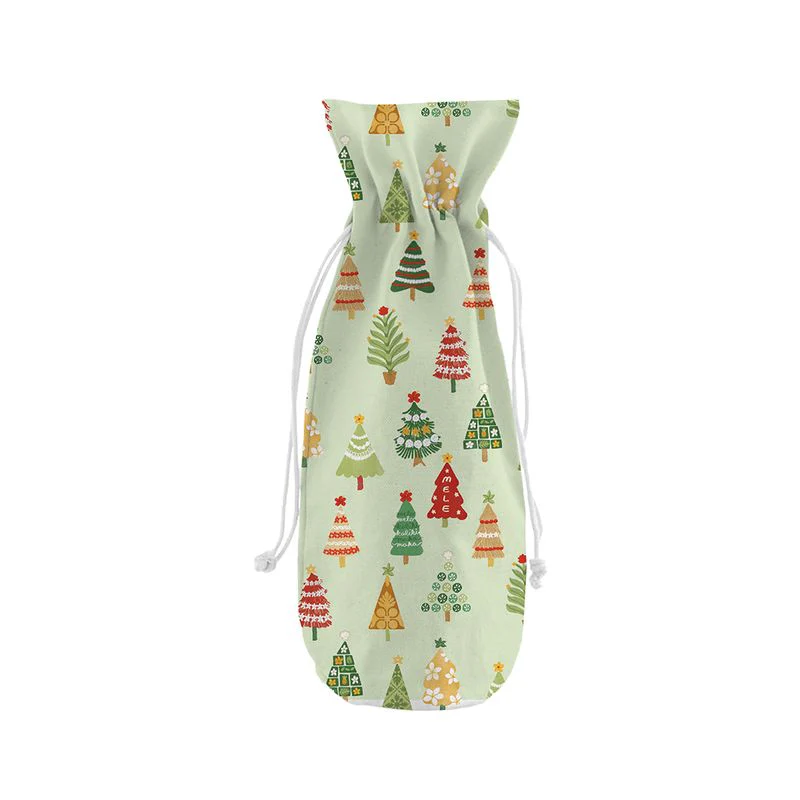 Starlit Pines Wine Bottle Bag