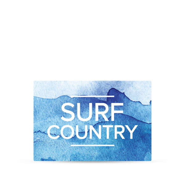 *Surf Country Postcard