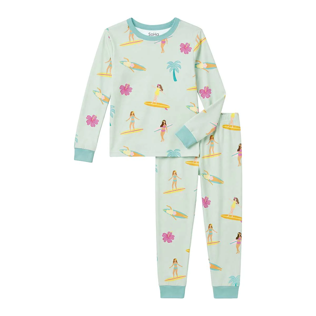 Surf Sisters Pajamas Long