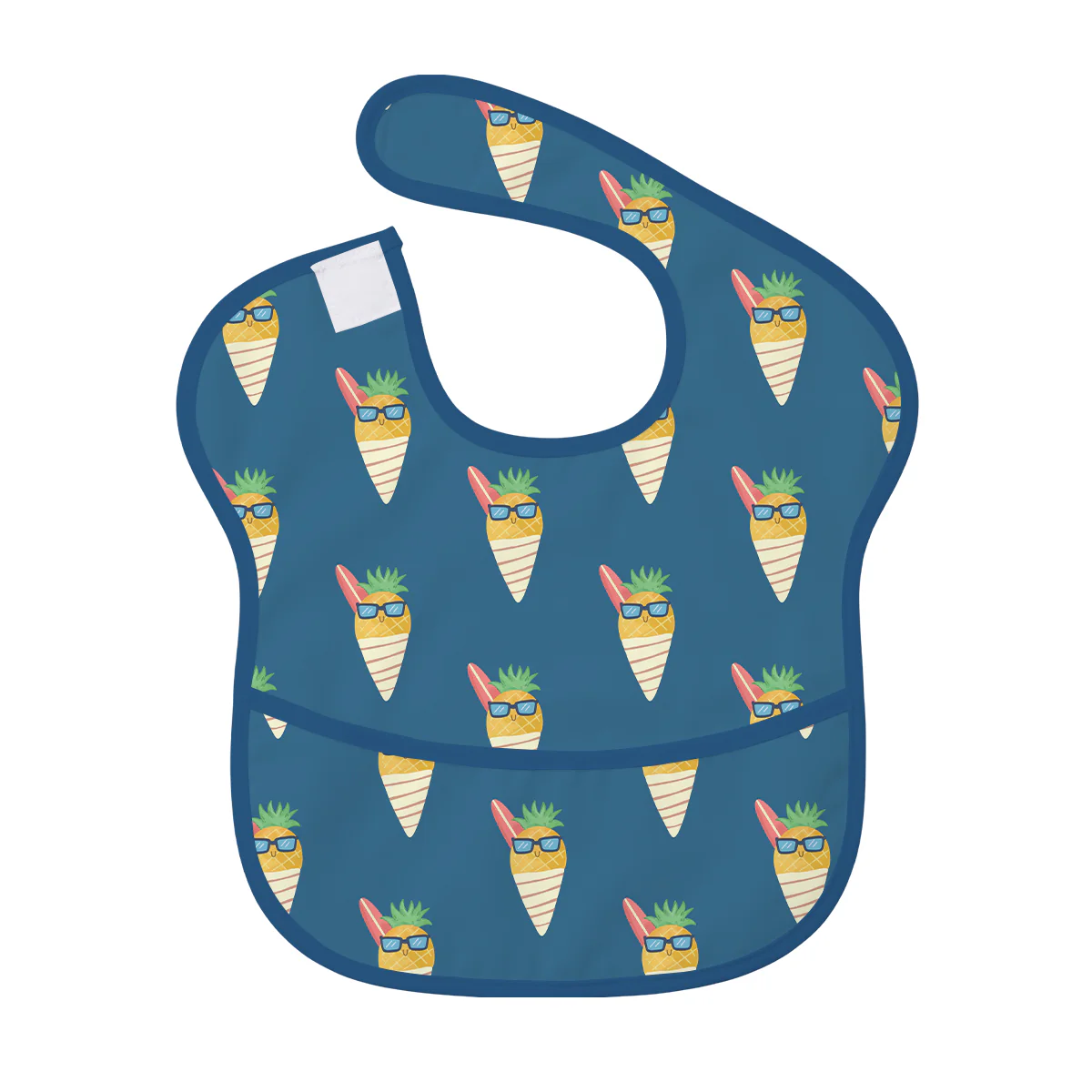 Surf Swirl Azure Waterproof Bib