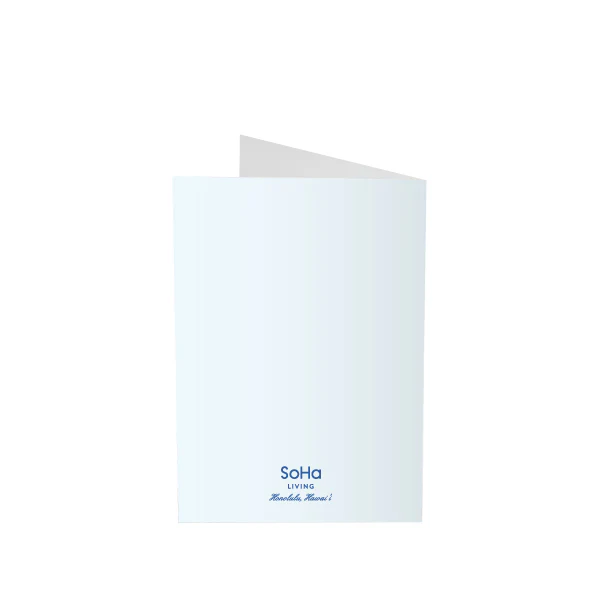 Surfboard With Aloha Greeting Card - Image 2
