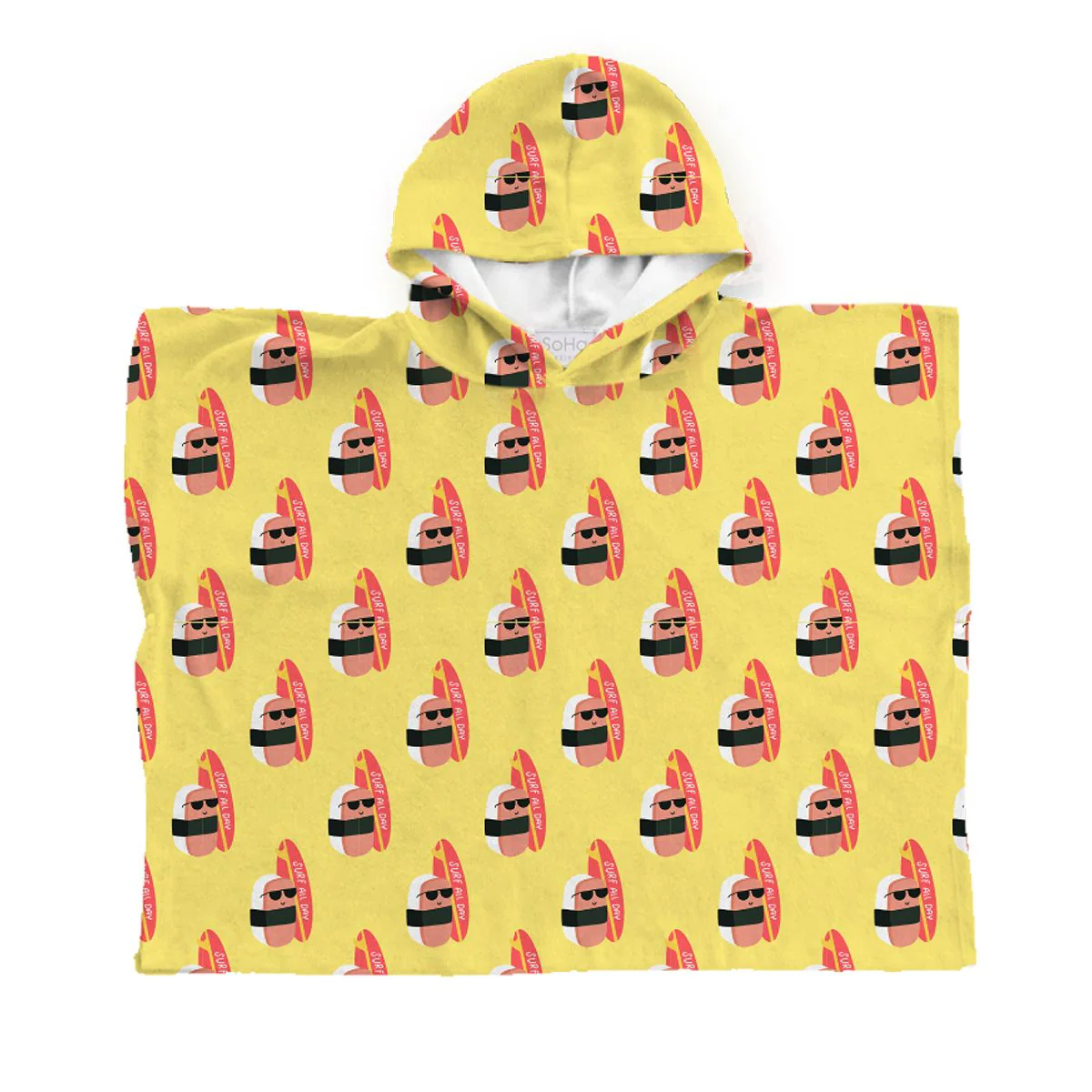 Surfing Spam Keiki Poncho - Image 4