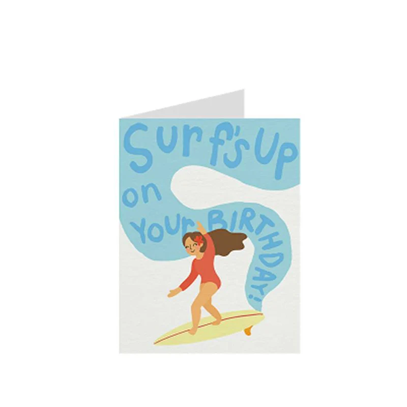 Surf's Up Greeting Card