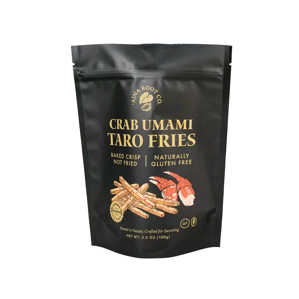 Taro Fries, Crab Umami