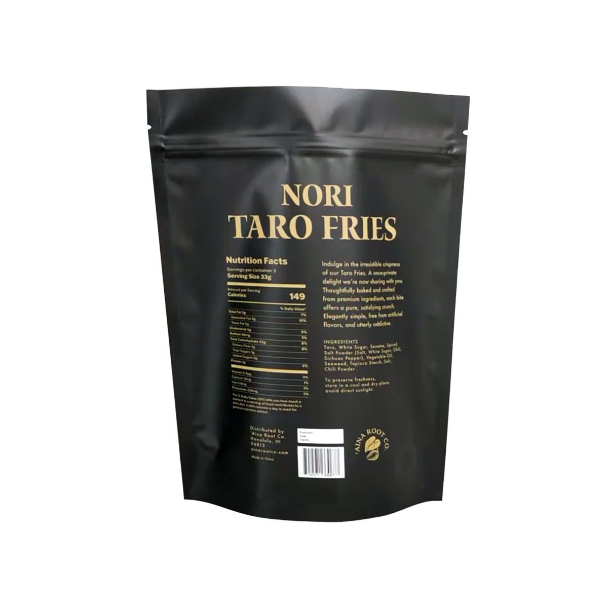 Taro Fries, Nori - Image 2