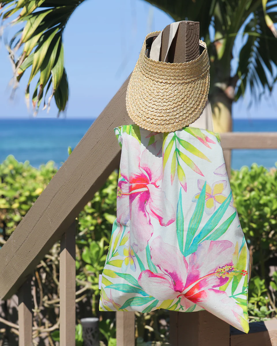 Waikiki Straw Visor with Elastic - Image 2
