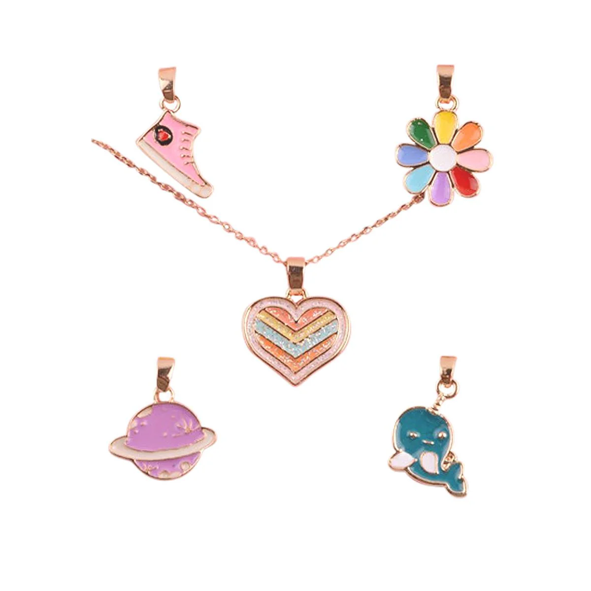 Weather Pendant Necklace Set
