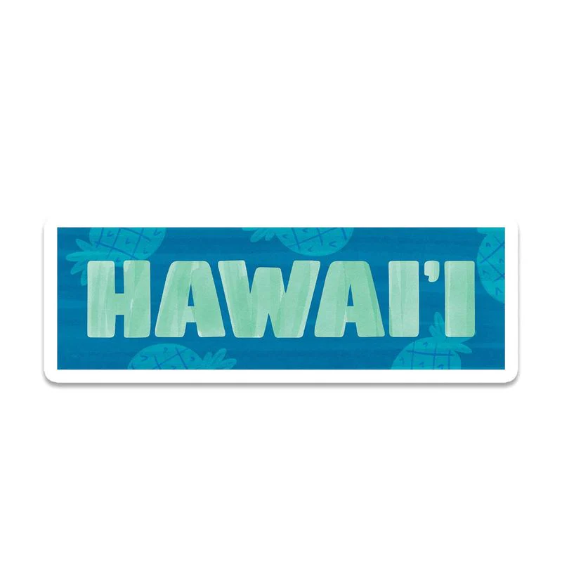 When in Hawai'i Sticker