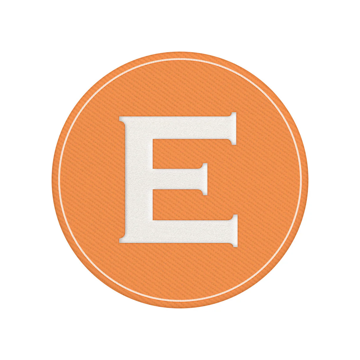 Woven Monogram Orange Patch - Image 20