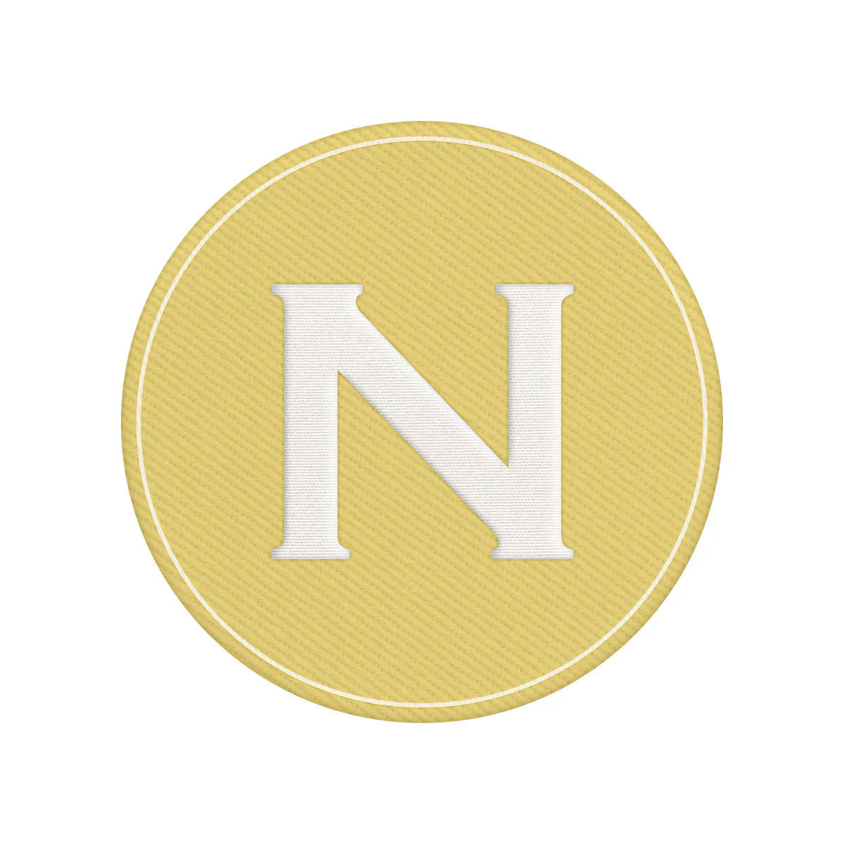 Woven Monogram Yellow Patch - Image 49