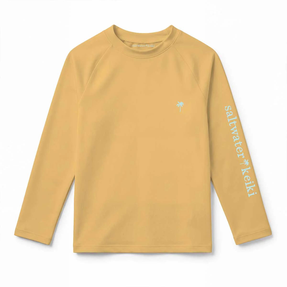 Yellow Saltwater Long Sleeve Rashguard